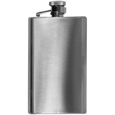 Logo trade promotional gifts picture of: Stainless steel hip flask FRESNO 104 ml