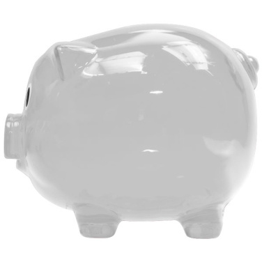 Logo trade business gifts image of: Piggy bank LEICESTER