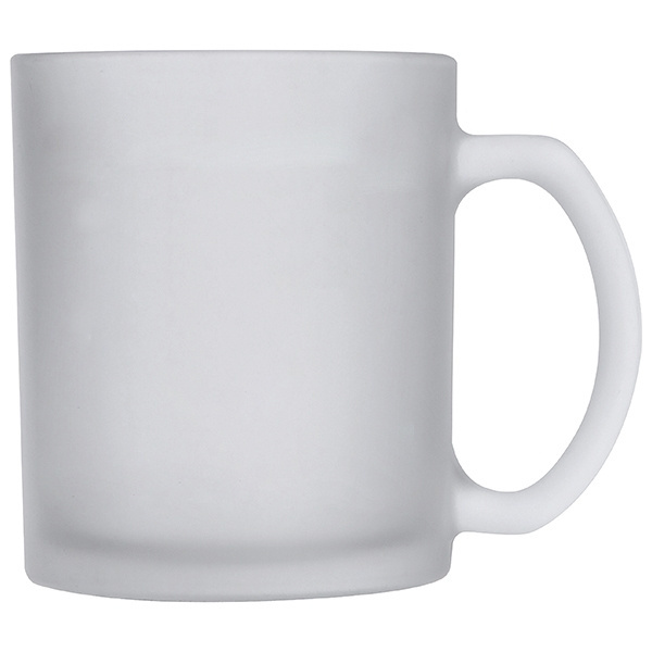 Logo trade business gift photo of: Glass coffee mug GENEVA 300 ml