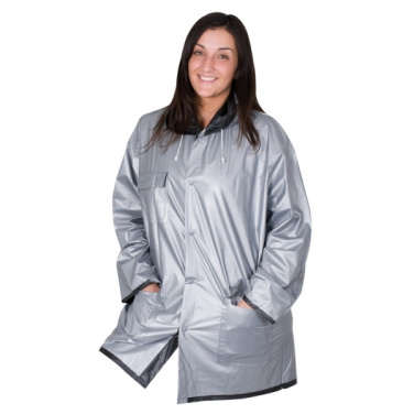 Logo trade business gift photo of: Turn-over rain coat NANTERRE