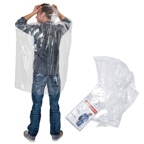 Logotrade promotional item image of: Emergency poncho TOURS