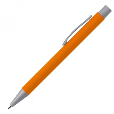 Logo trade corporate gifts picture of: Metal ballpen soft touch ABU DHABI