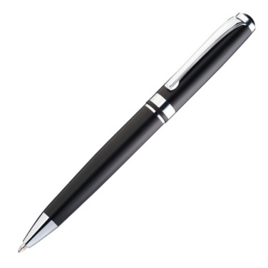 Logo trade promotional giveaways picture of: Metal ballpen CLAYTON