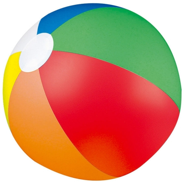 Logo trade business gifts image of: Multicolour beach ball PALM SPRINGS