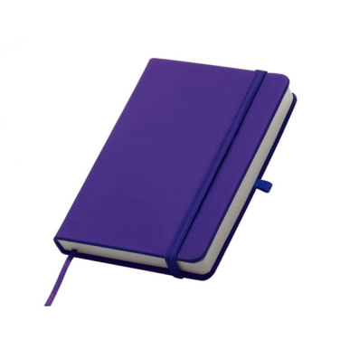 Logo trade promotional gifts image of: A6 note book LUBECK