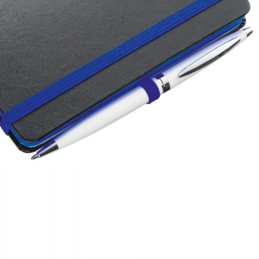 Logo trade promotional merchandise image of: Notebook A6 ROSTOCK