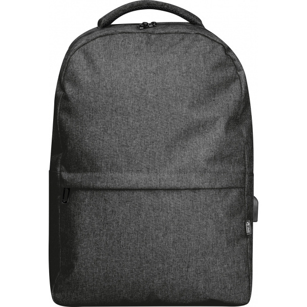 Logotrade corporate gift picture of: rPET backpack RIMINI