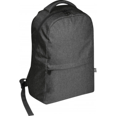 Logo trade promotional products image of: rPET backpack RIMINI