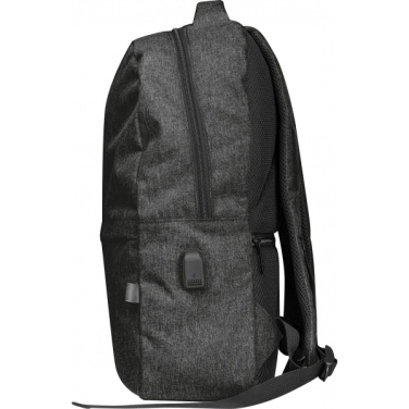 Logo trade promotional gift photo of: rPET backpack RIMINI