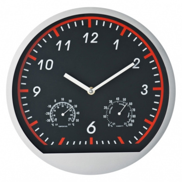 Logo trade promotional merchandise picture of: Wall clock BAGIO