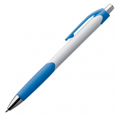 Logo trade business gifts image of: Plastic ballpen MAO