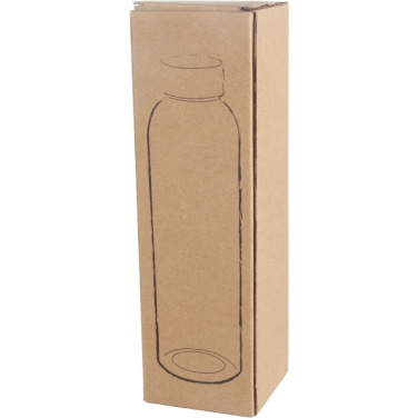 Logo trade promotional items picture of: Glass bottle INDIANOPOLIS 550 ml