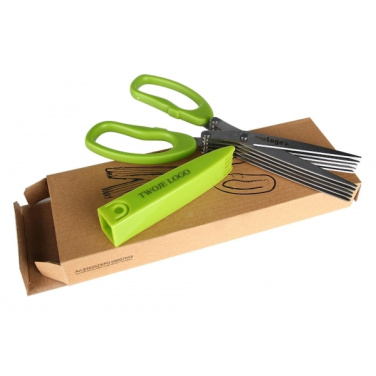 Logo trade promotional items image of: Chive scissors BILBAO