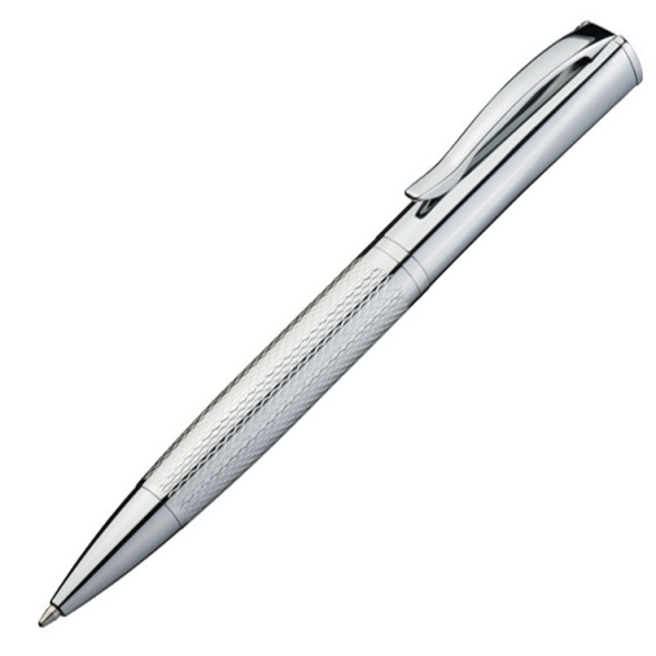 Logo trade promotional items picture of: Metal ballpen CHESTER