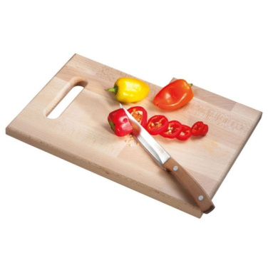 Logo trade advertising product photo of: Wooden board with knife LIZZANO