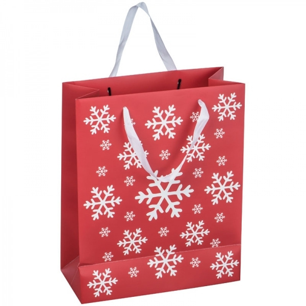 Logo trade advertising products picture of: Big Christmas paper bag ROMBAS