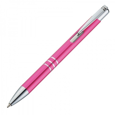 Logo trade promotional gifts picture of: Metal ballpen ASCOT