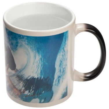 Logotrade promotional item picture of: Colour-changing sublimation mug SIRMIONE 300 ml