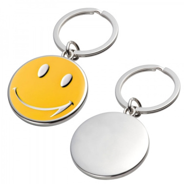 Logo trade business gift photo of: Keyring SMILE