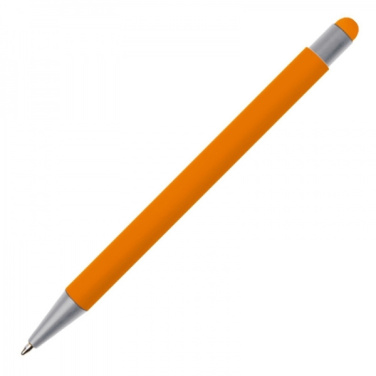 Logotrade advertising product image of: Metal ballpen touch pen soft touch SALT LAKE CITY