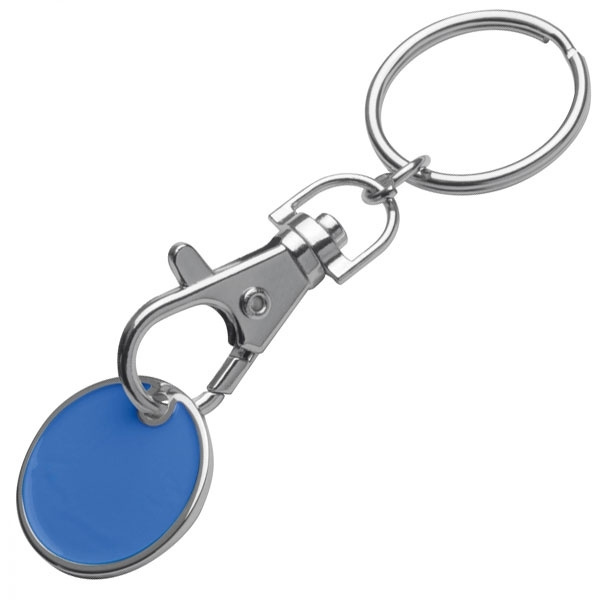 Logotrade promotional merchandise picture of: Keyring with shopping coin ARRAS