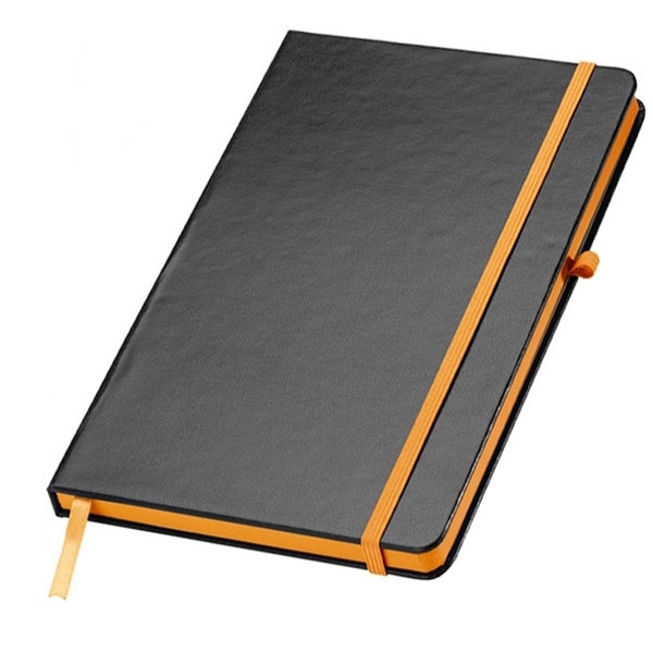 Logo trade promotional giveaway photo of: A5 note book CUXHAVEN