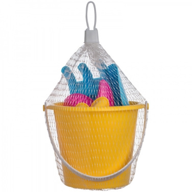 Logo trade corporate gifts image of: Beach bucket BONITO