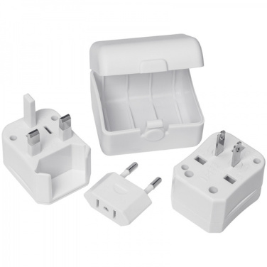 Logotrade promotional merchandise photo of: Travel adapter PERU