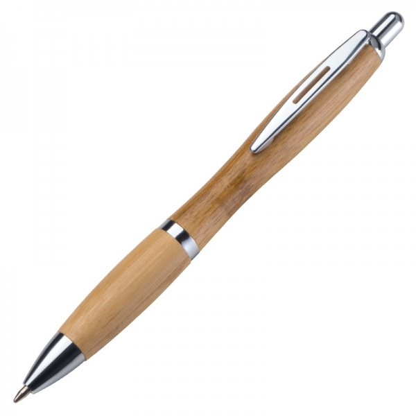 Logo trade promotional items picture of: Wooden ballpen BRENTWOOD