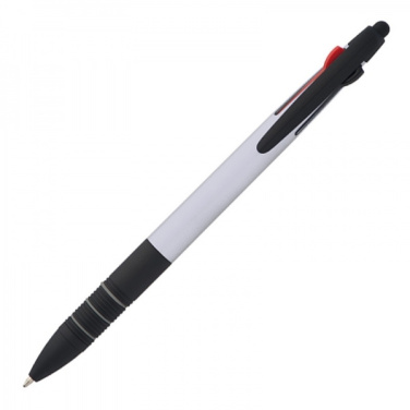 Logo trade promotional gifts image of: Plastic ballpen 3in1 BOGOTA