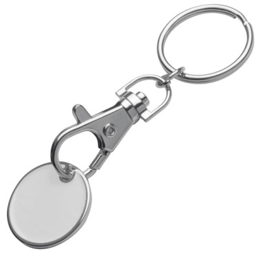 Logotrade promotional giveaway image of: Keyring with shopping coin ARRAS