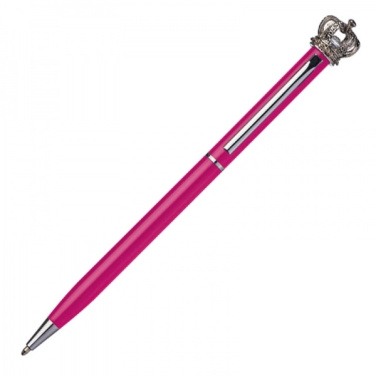 Logo trade promotional gifts picture of: Metal ballpen KINGS PARK