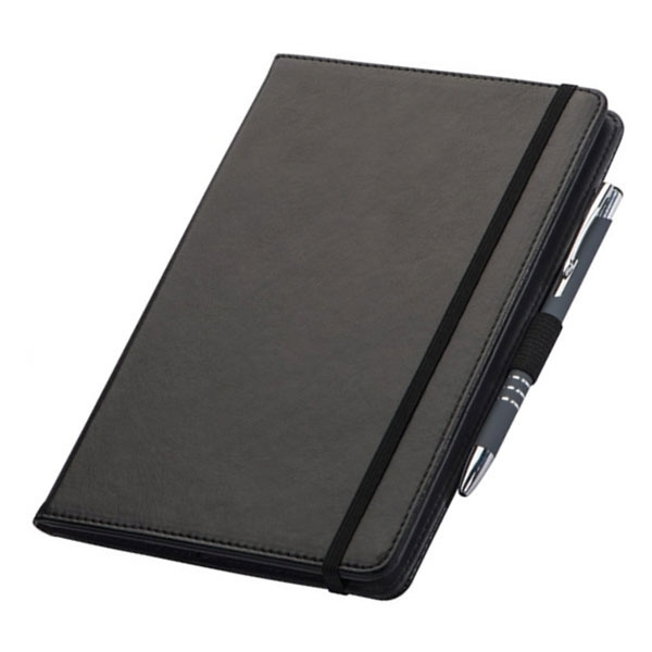 Logo trade advertising products image of: A5 Note book PERUGIA