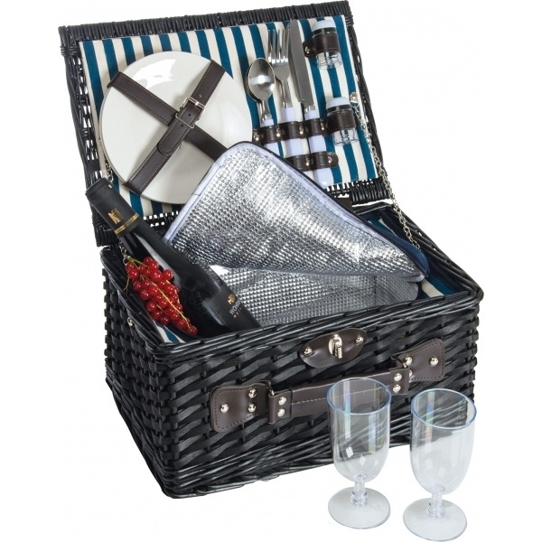 Logotrade promotional giveaway picture of: Picnic basket RIVA DEL GARDA