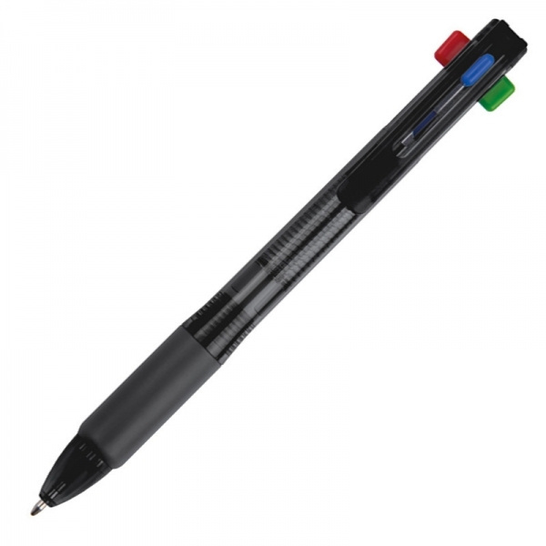 Logotrade promotional products photo of: Plastic ballpen 4in1 NEAPEL