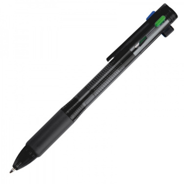 Logotrade advertising products photo of: Plastic ballpen 4in1 NEAPEL