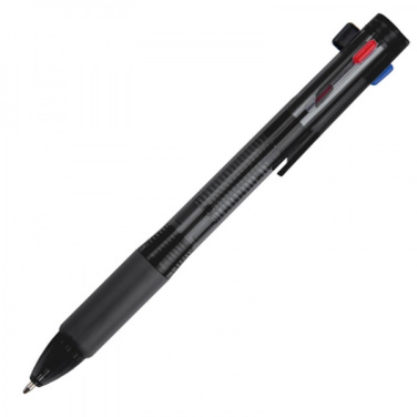 Logo trade promotional product photo of: Plastic ballpen 4in1 NEAPEL