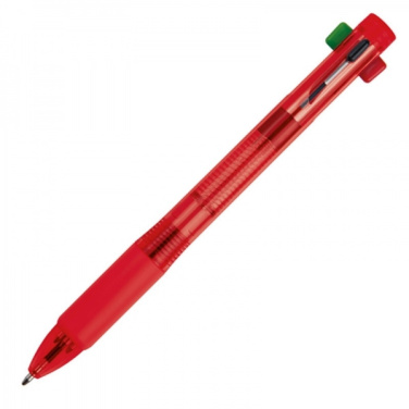 Logotrade promotional merchandise image of: Plastic ballpen 4in1 NEAPEL