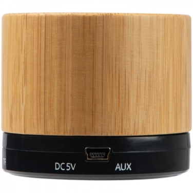 Logotrade promotional giveaway image of: Bamboo bluetooth speaker FLEEDWOOD