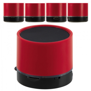 Logo trade promotional products image of: Bluetooth speaker TAIFUN