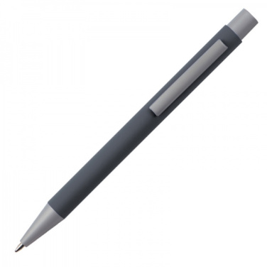 Logo trade corporate gifts picture of: Metal ballpen soft touch ABU DHABI