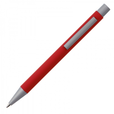 Logotrade promotional item picture of: Metal ballpen soft touch ABU DHABI