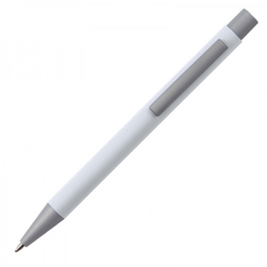 Logo trade advertising product photo of: Metal ballpen soft touch ABU DHABI