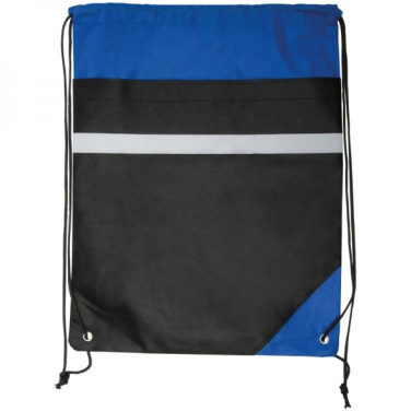 Logo trade business gift photo of: Reflector Draw String Bag BOCHUM