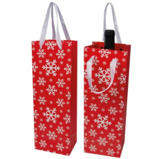 Wine bag in Christmas design LAPLAND