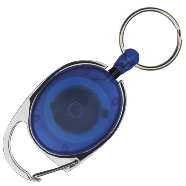 Logo trade corporate gift photo of: Ski-Pass with Carabiner Keyring EMPLOYEE