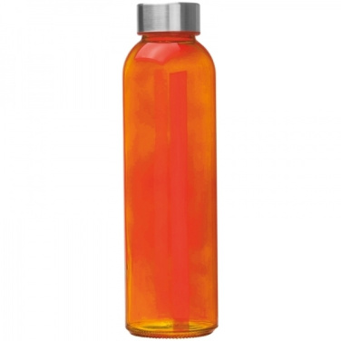 Logo trade promotional products image of: Glass bottle INDIANOPOLIS 550 ml