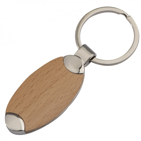 Logotrade promotional merchandise photo of: Wooden keyring BALTRUM