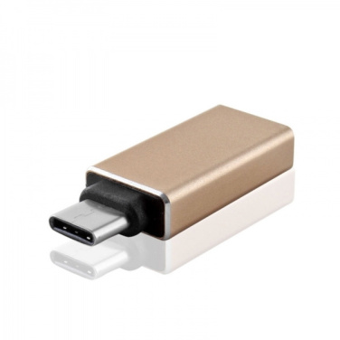 Logo trade promotional items image of: Type-C/USB adapter