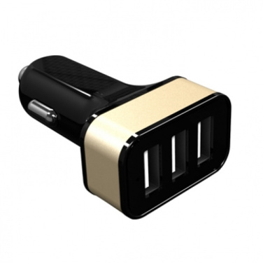 Logotrade promotional gifts photo of: Car Charger with 3 USB ports